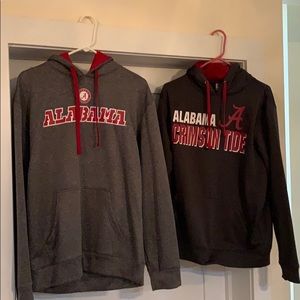 TWO ALABAMA SWEATSHIRTS
